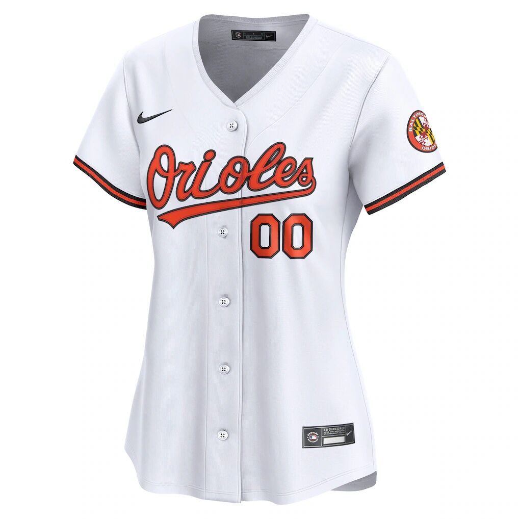Baltimore Orioles Nike Women's Home Limited Custom Jersey