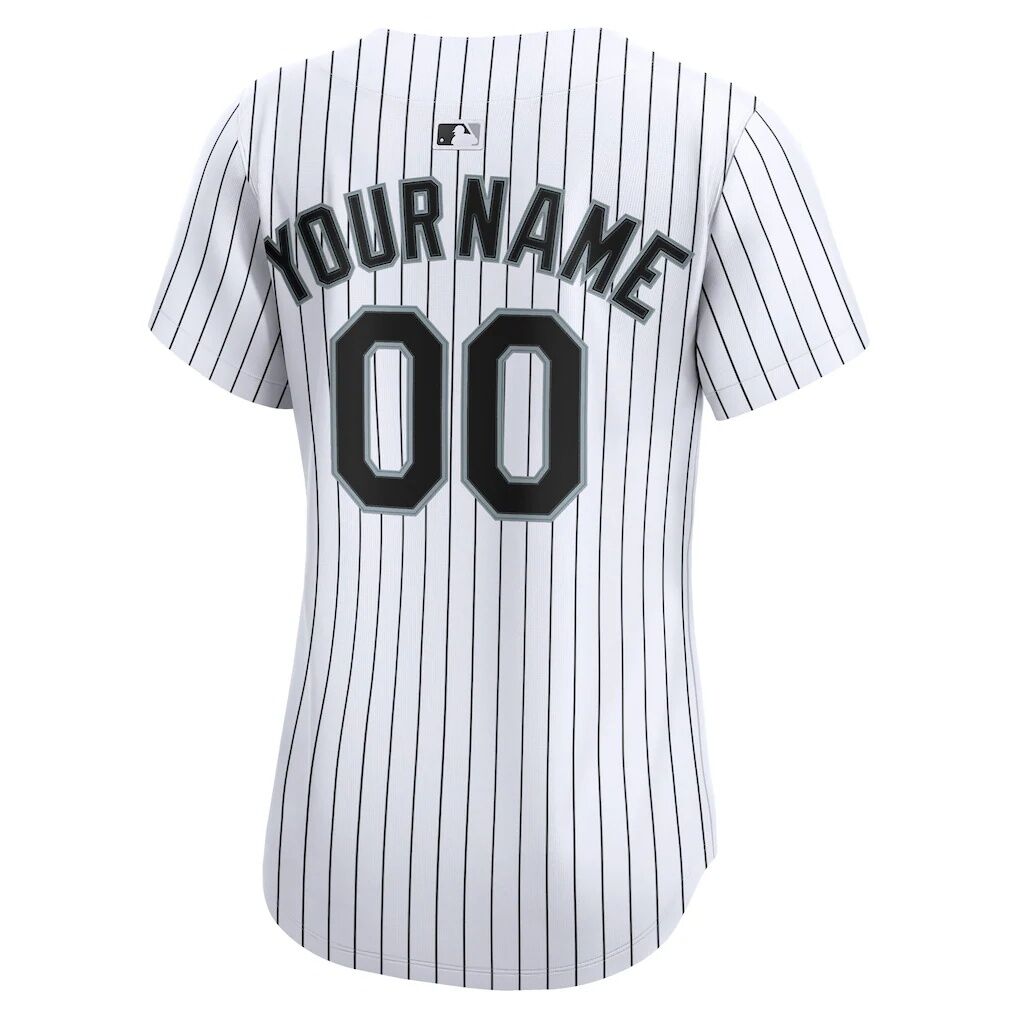 Chicago White Sox Nike Women's Home Limited Custom Jersey