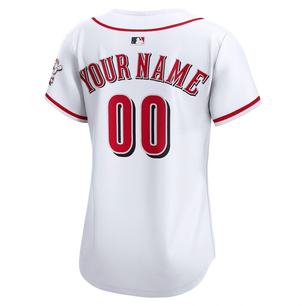 Cincinnati Reds Nike Women's Home Limited Custom Jersey
