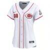 Cincinnati Reds Nike Women's Home Limited Custom Jersey - White - Side View