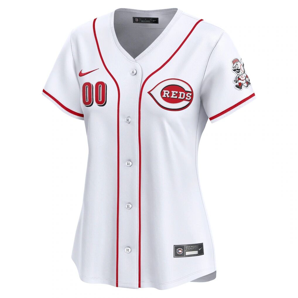 Cincinnati Reds Nike Women's Home Limited Custom Jersey