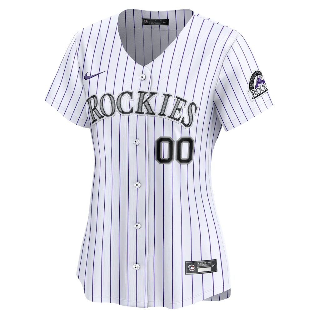 Colorado Rockies Nike Women's Home Limited Custom Jersey