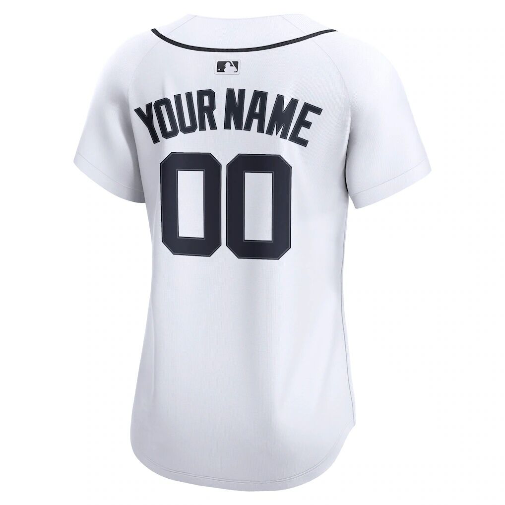 Detroit Tigers Nike Women’s Home Limited Custom Jersey