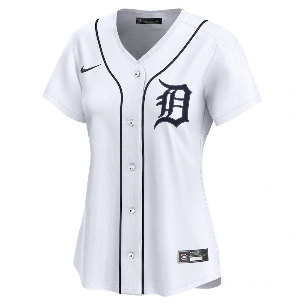 Detroit Tigers Nike Women’s Home Limited Custom Jersey