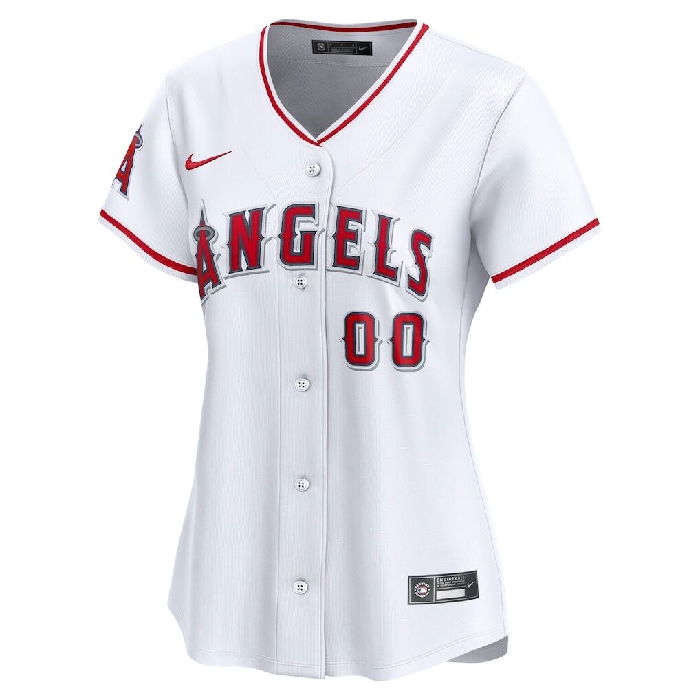 Los Angeles Angels Nike Women’s Home Limited Custom Jersey