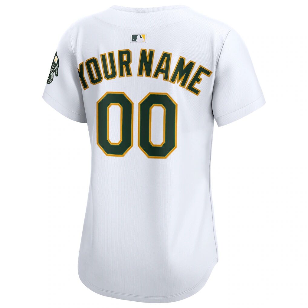 Athletics Nike Women's Home Limited Custom Jersey