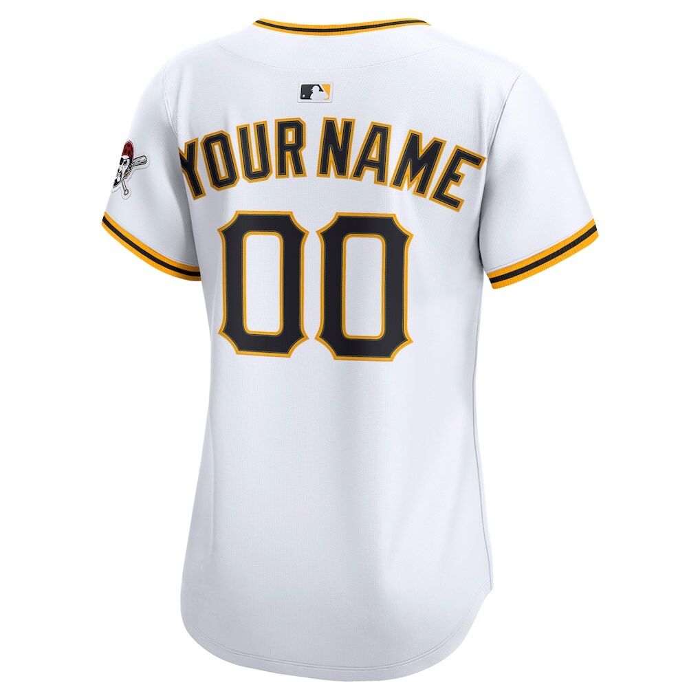 Pittsburgh Pirates Nike Women's Home Limited Custom Jersey