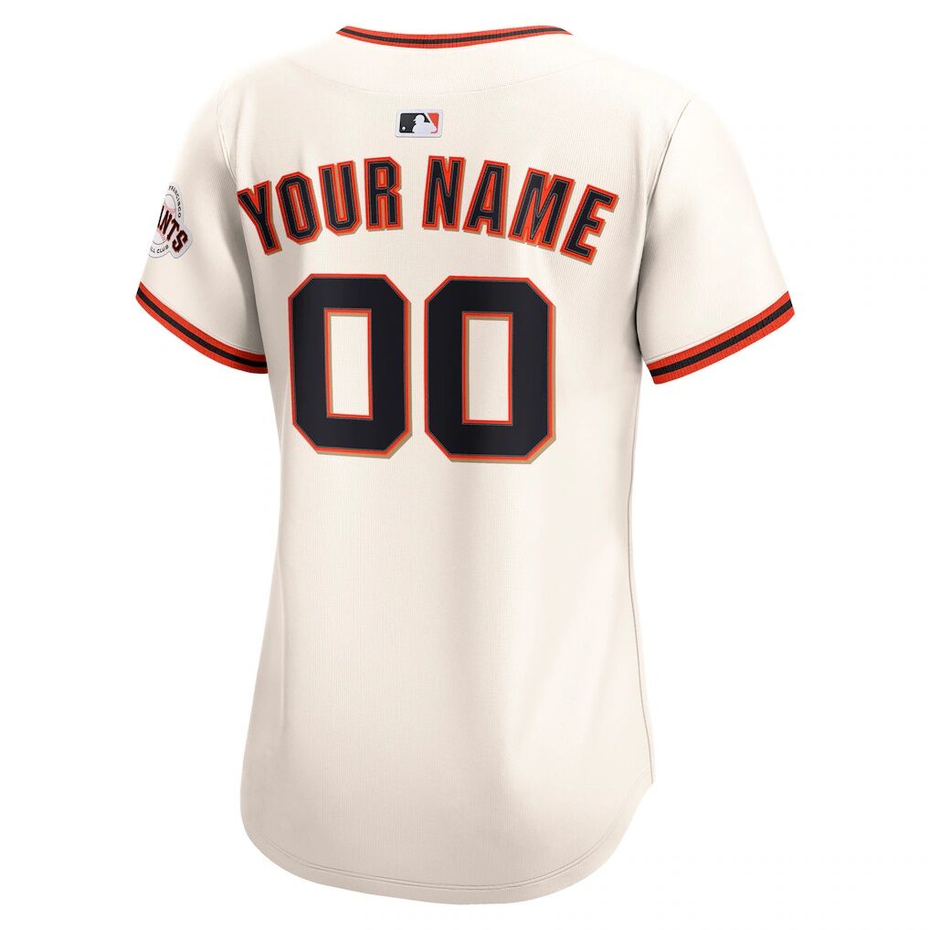 San Francisco Giants Nike Women's Home Limited Custom Jersey
