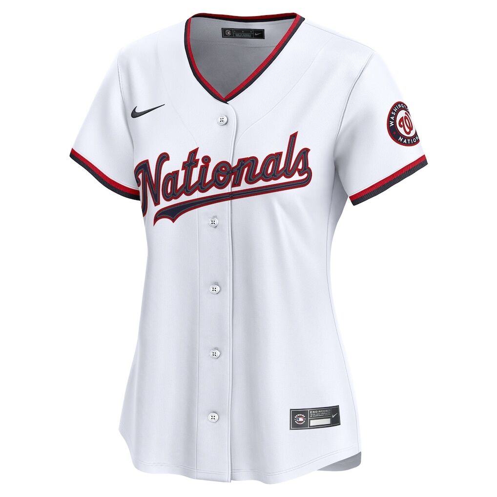 Washington Nationals Nike Women’s Home Limited Custom Jersey