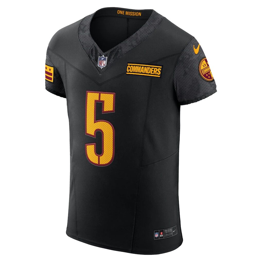 Jayden Daniels Washington Commanders Nike Alternate Vapor F.U.S.E. Elite Jersey