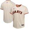 San Francisco Giants Nike Youth Home Game Jersey - Cream - Front View