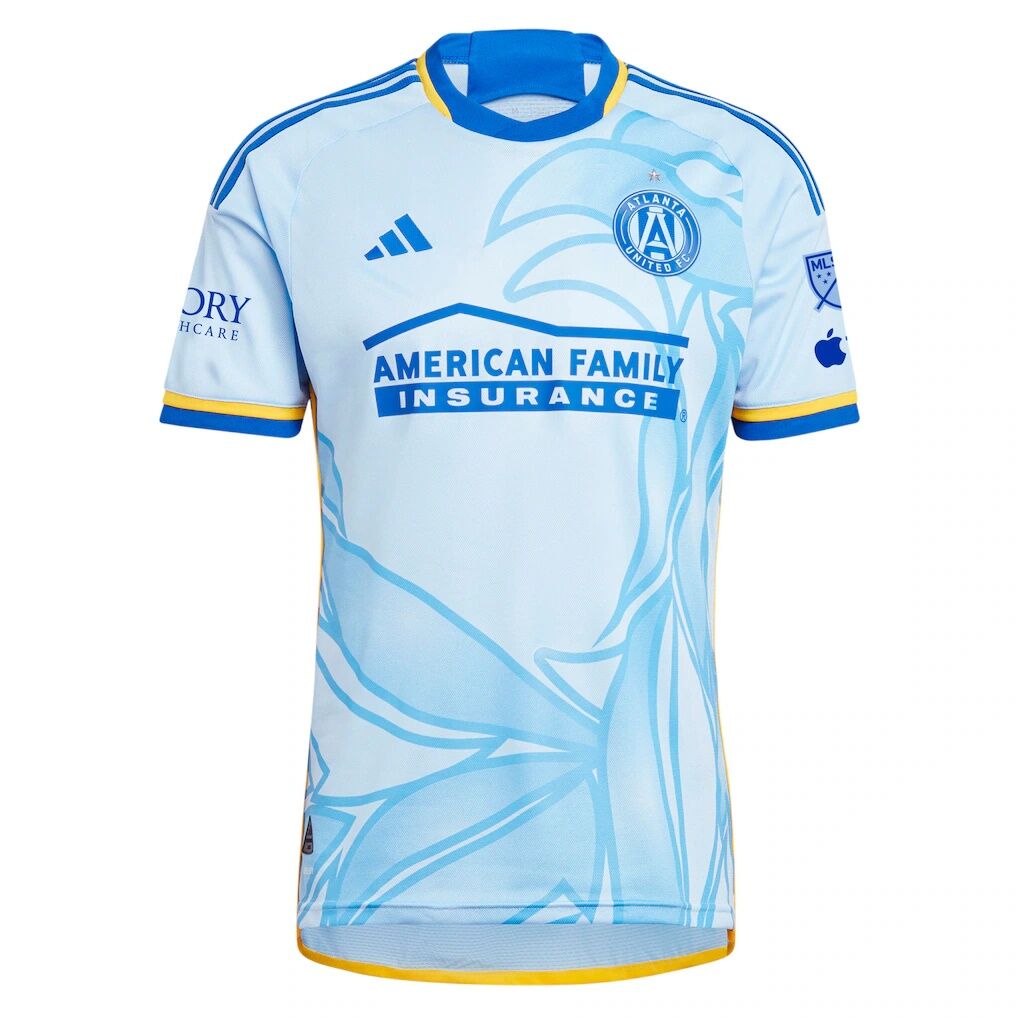 Atlanta United FC adidas 2024 The Resurgens Kit Authentic Jersey – Light Blue