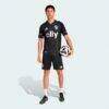 Charlotte FC adidas 2025 Fortress Kit Authentic Jersey - Black - Front View
