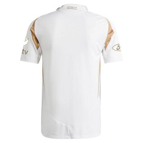 LAFC adidas 2025 Secondary Authentic Jersey - White - Front View