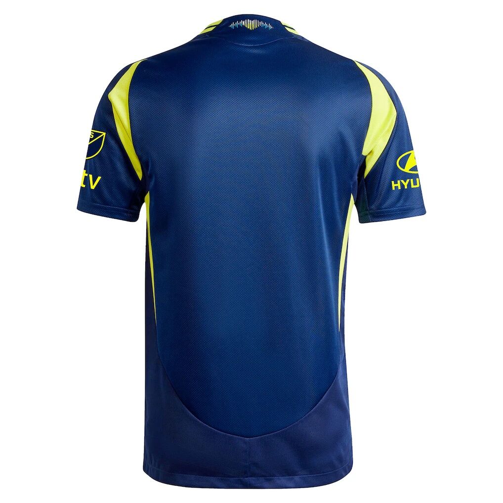 Nashville SC adidas 2025 The Heart Of Nashville Kit Authentic Jersey