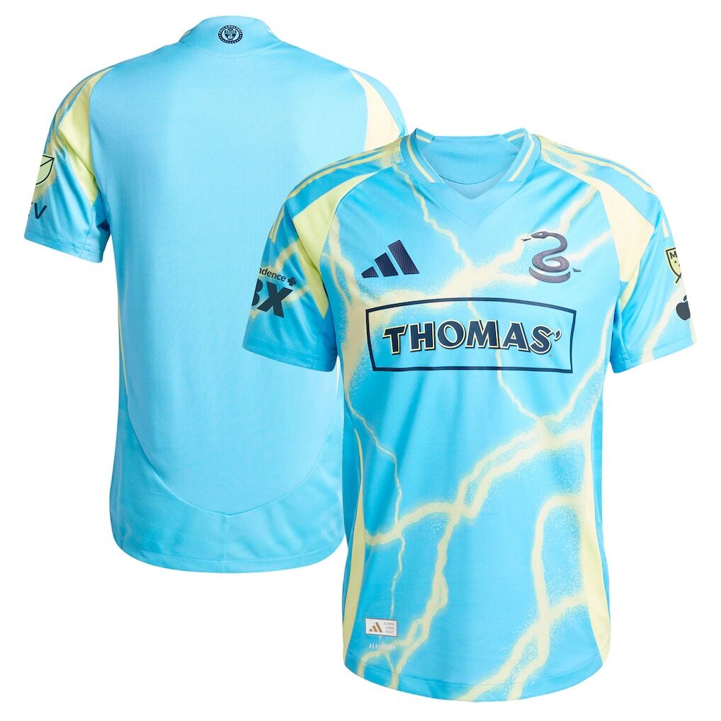 Philadelphia Union adidas 2025 The Voltage Kit Authentic Jersey