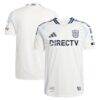 San Diego FC adidas 2025 Woven Into One Authentic Jersey - White - Side View
