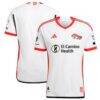 San Jose Earthquakes adidas 2025 The 50 Kit Authentic Jersey - White - Front View
