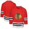 Chicago Blackhawks Youth Centennial Replica Jersey - Red - Front View