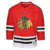 Chicago Blackhawks Youth Centennial Replica Jersey - Red - Side View