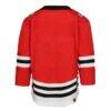 Chicago Blackhawks Youth Centennial Premier Jersey - Red - Detail View