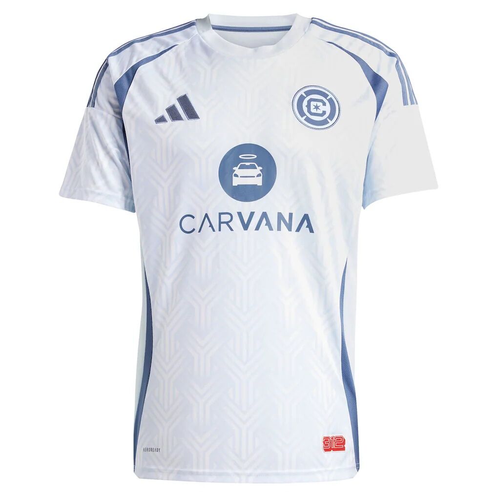 Chicago Fire adidas 2025 The Municipal Kit Replica Jersey - Light Blue