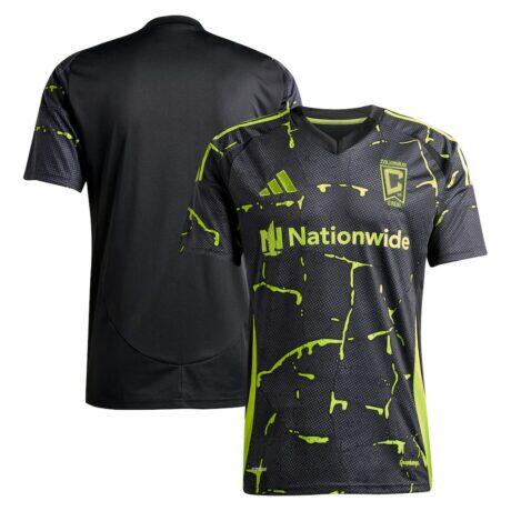 Columbus Crew adidas 2025 The Goosebumps Kit Replica Jersey - Black - Side View