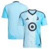 Minnesota United FC adidas 2025 CONVERGENCE Replica Jersey - Blue - Front View