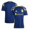 Nashville SC adidas 2025 The Heart of Nashville Kit Replica Jersey - Navy - Side View