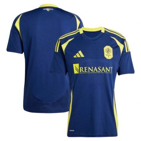 Nashville SC adidas 2025 The Heart of Nashville Kit Replica Jersey - Navy - Side View