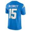 Ladd McConkey Los Angeles Chargers Nike Team Vapor F.U.S.E. Limited Jersey - Powder Blue - Detail View