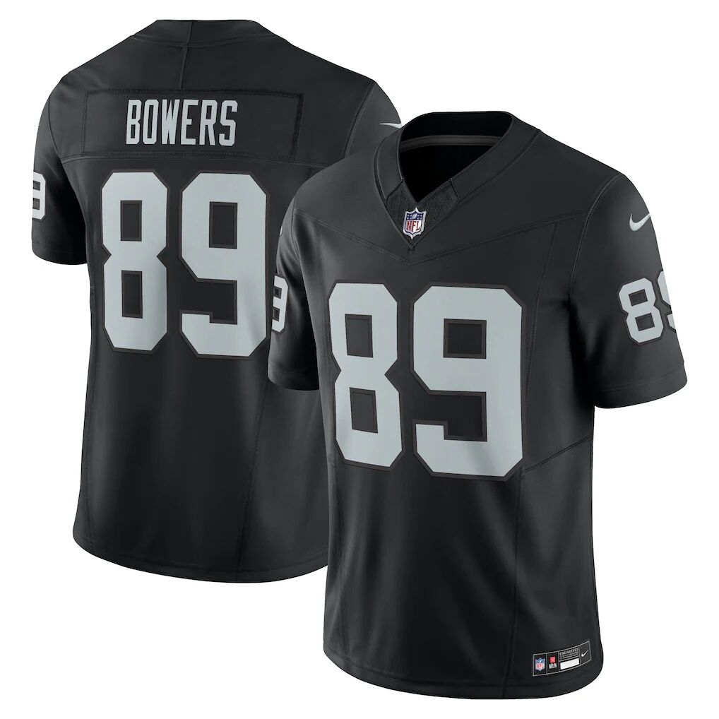 Brock Bowers Las Vegas Raiders Nike Team Vapor F.U.S.E. Limited Jersey