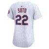Juan Soto New York Mets Nike Women's Home Limited Player Jersey - White - Detail View
