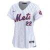 Juan Soto New York Mets Nike Women's Home Limited Player Jersey - White - Side View
