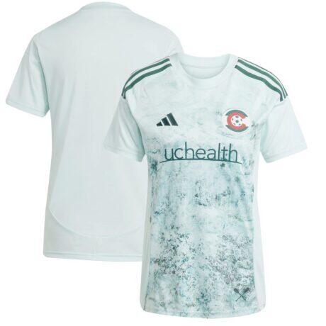 Colorado Rapids adidas Women's 2025 Headwaters Replica Jersey - Green - Side View