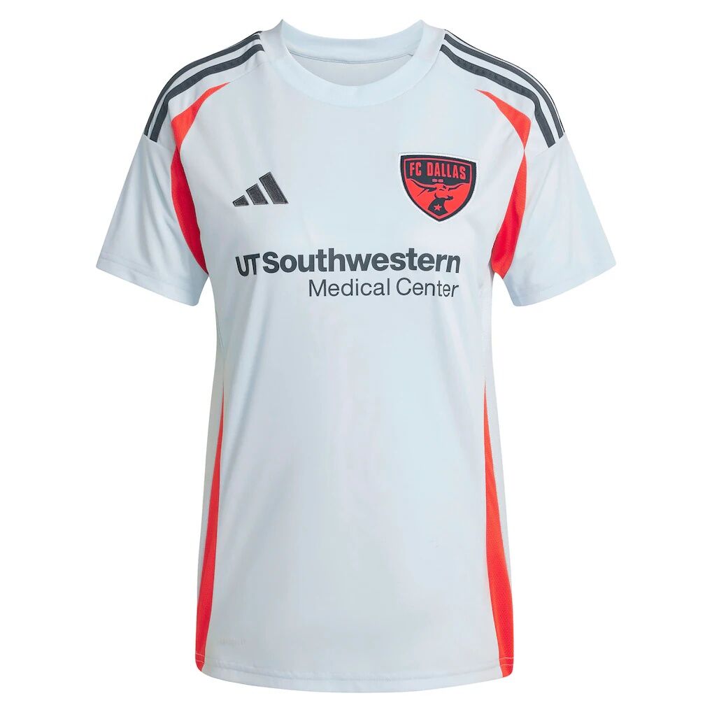 FC Dallas adidas Women's 2025 The Inferno Kit Replica Jersey - Light Blue