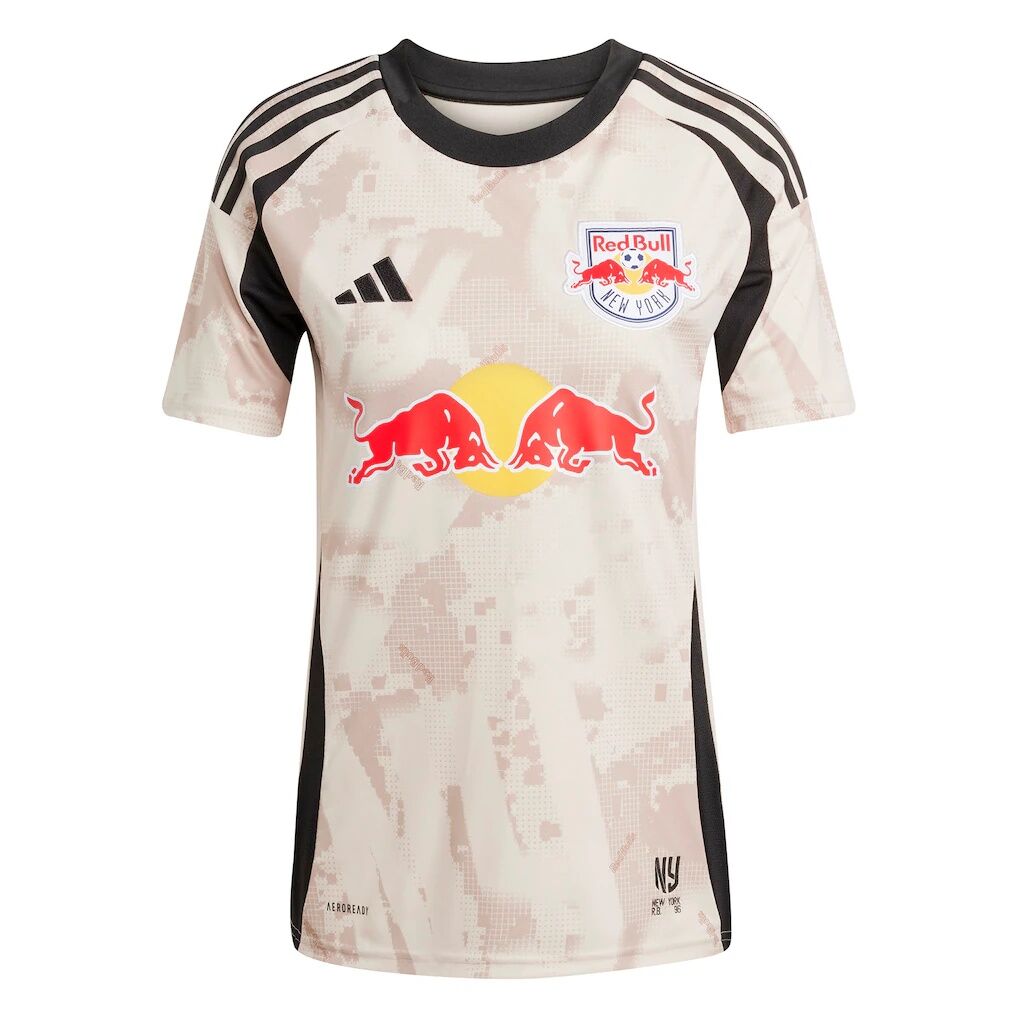 New York Red Bulls adidas Women's 2025 Stone Kit Replica Jersey - Tan