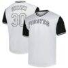 Paul Skenes Pittsburgh Pirates Profile Big & Tall Name & Number Jersey - White - Front View