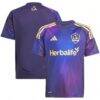 LA Galaxy adidas Youth 2025 RIZON Replica Jersey - Navy - Side View