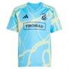 Philadelphia Union adidas Youth 2025 The Voltage Kit Replica Jersey - Blue - Detail View