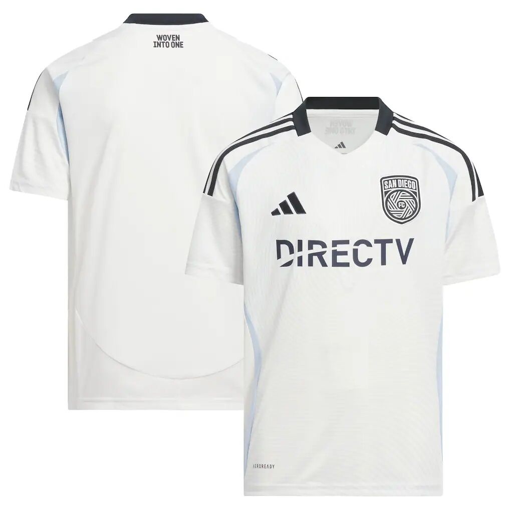 San Diego FC adidas Youth 2025 Woven Into One Replica Jersey