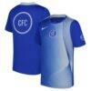 Chelsea Nike Youth 2025/26 Third Academy Pro Pre-Match Dri-Fit Top - Blue - Front View