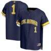 Cal Bears GameDay Greats Youth Pick-A-Player Lightweight Baseball Fashion Jersey - Navy - Front View
