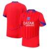 Paris Saint-Germain Nike 2025/26 Match Third Total 90 Authentic Jersey - Red - Front View