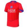 Paris Saint-Germain Nike 2025/26 Match Third Total 90 Authentic Jersey - Red - Side View