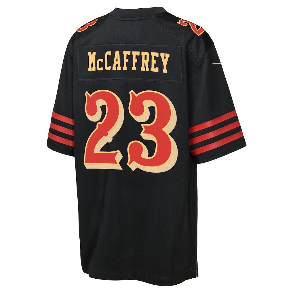 Christian McCaffrey San Francisco 49ers Nike Youth 2025 Rivalries Collection Game Jersey