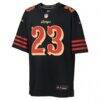 Christian McCaffrey San Francisco 49ers Nike Youth 2025 Rivalries Collection Game Jersey - Black - Side View