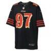 Nick Bosa San Francisco 49ers Nike Youth 2025 Rivalries Collection Game Jersey - Black - Side View