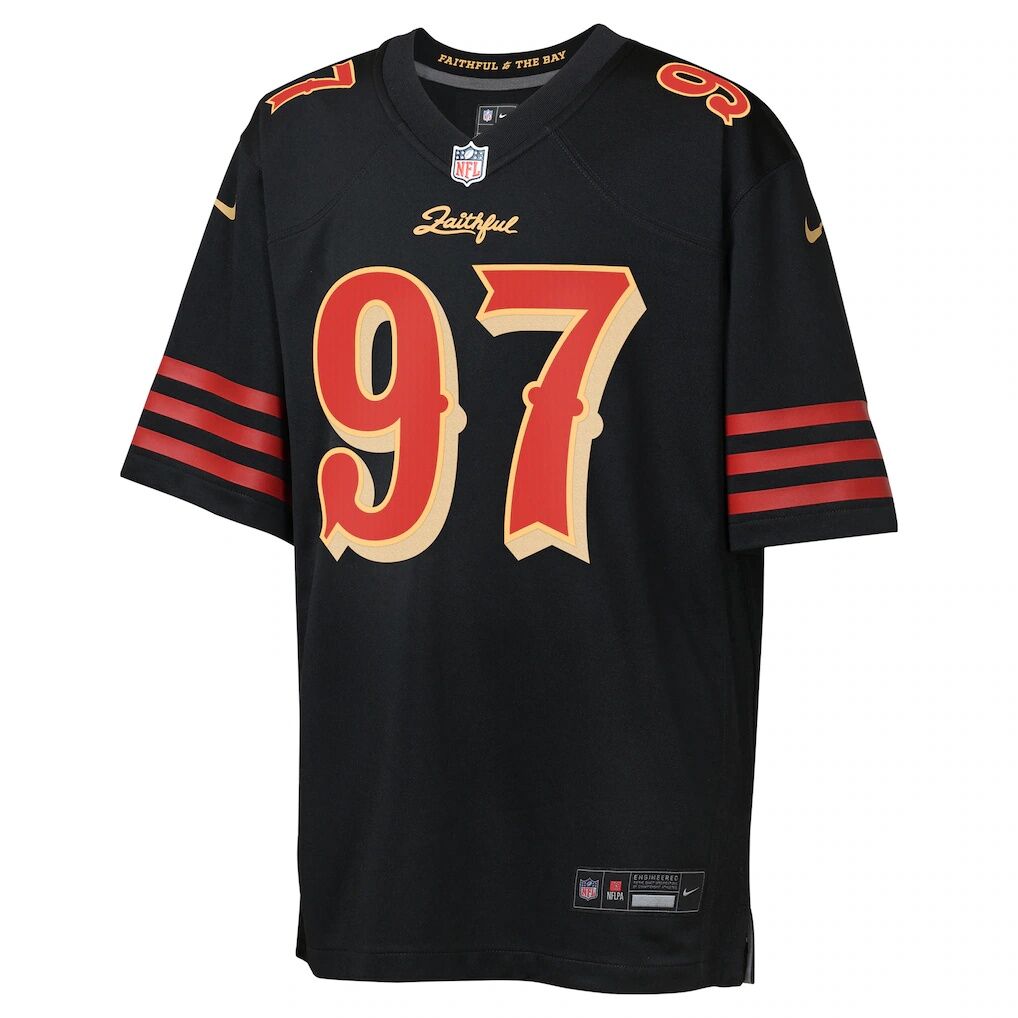 Nick Bosa San Francisco 49ers Nike Youth 2025 Rivalries Collection Game Jersey