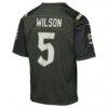 Garrett Wilson New York Jets Nike Youth 2025 Rivalries Collection Game Jersey - - Detail View